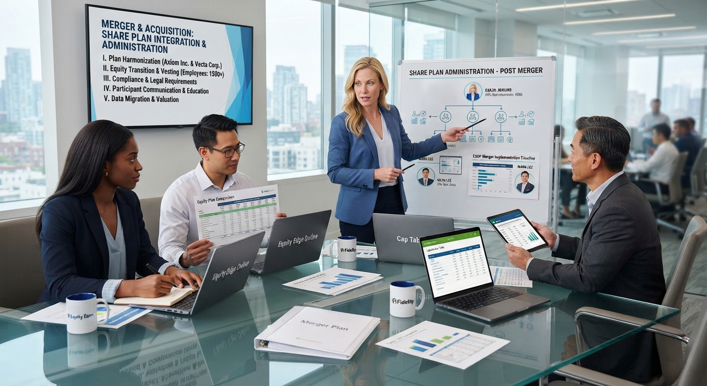 Share Plan Administration After a Merger