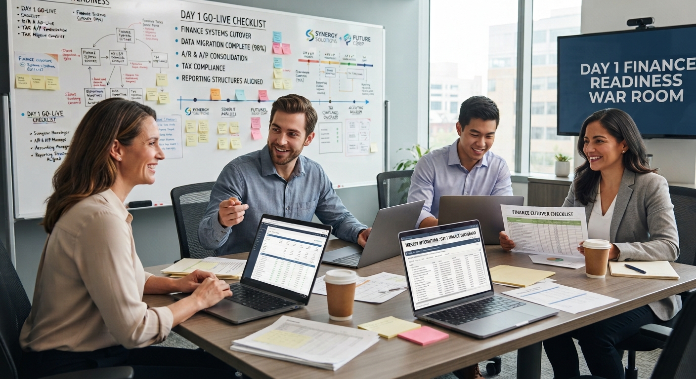 Day 1 Finance Readiness in a Technology Integration