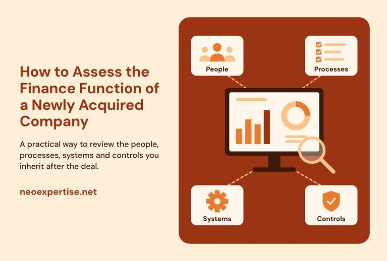 How to Assess the Finance Function of a Newly Acquired Company