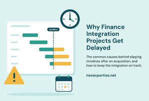 Why Finance Integration Projects Get Delayed