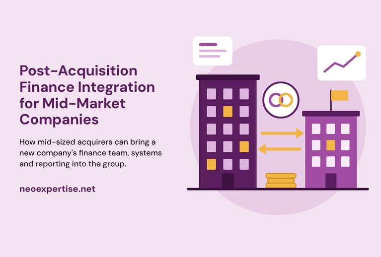 Post-Acquisition Finance Integration for Mid-Market Companies