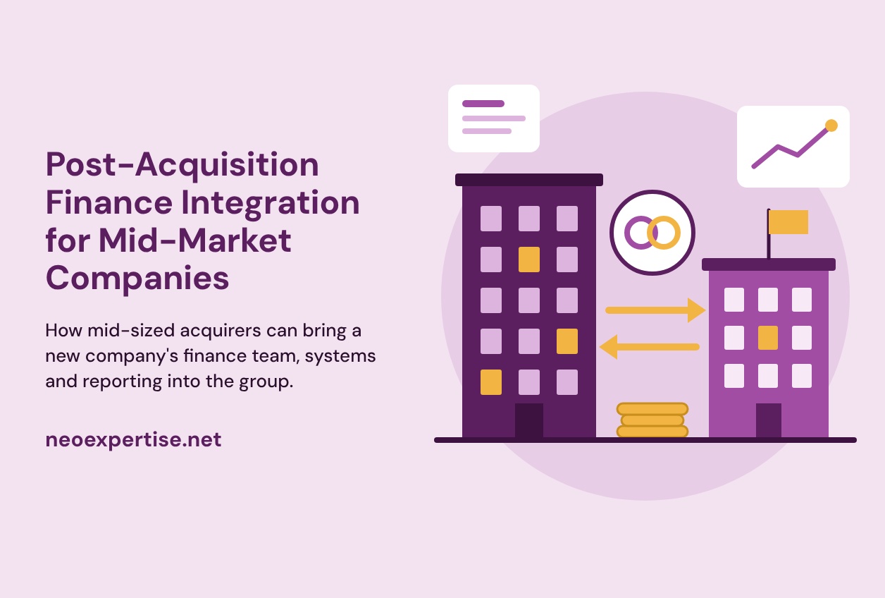 Post-Acquisition Finance Integration for Mid-Market Companies