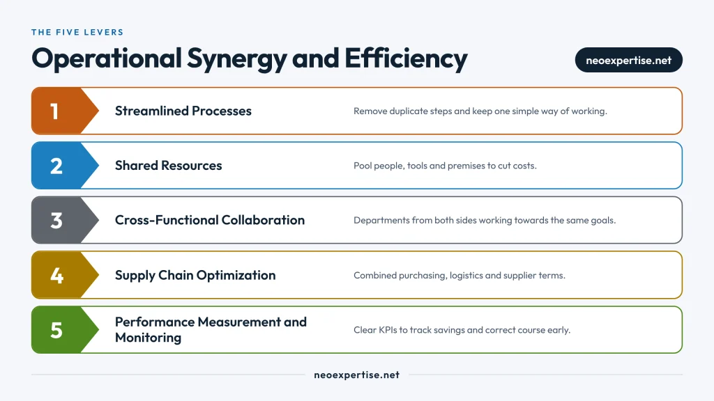 Operational Synergies and Efficiency – Corporate Integration. Mergers and Acquisitions: A Guide to Corporate Integration Strategies